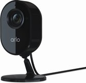Arlo Essential Indoor Camera Zwart 1-STUK - Beveiligingscamera - IP Camera - Binnen & Buiten - Bewegingssensor - Smart Home - Inbraakbeveiliging - Night Vision - Excl. Smart Hub - Incl. 90 da