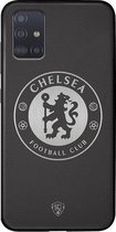 Chelsea telefoonhoesje Samsung Galaxy A51 backcover softcase zwart