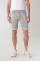 New Star heren bermuda short Valero jogg jeans grey denim - M