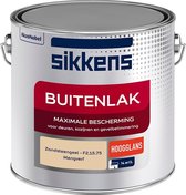 Sikkens Buitenlak - Verf - Hoogglans - Mengkleur - Zandsteengeel - F2.15.75 - 2,5 liter