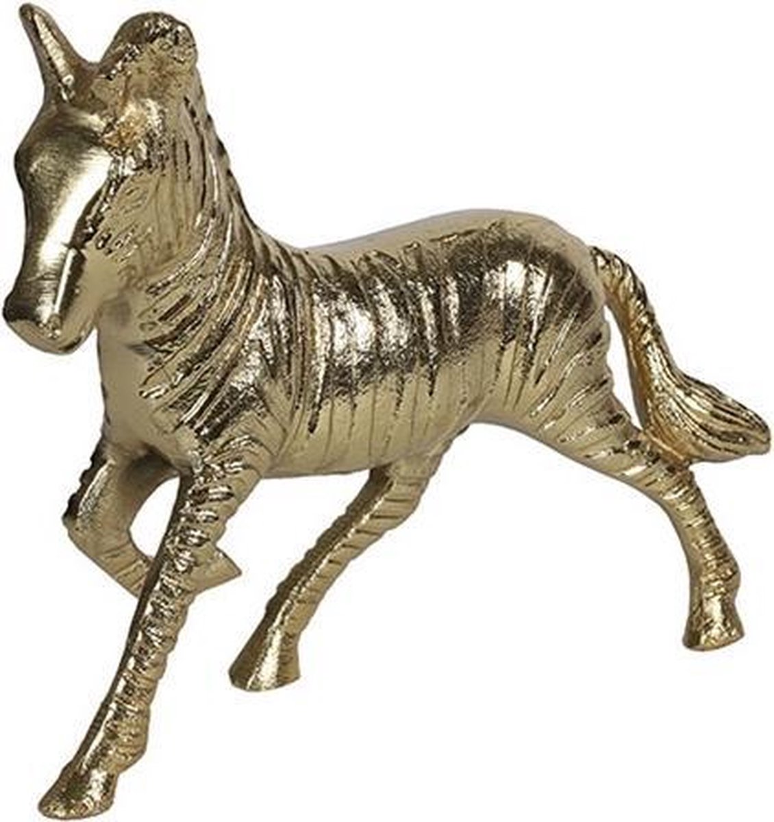 Zebra - Goud - Aluminium - Lando - 35cm