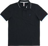 Sun68 Poloshirt - Mannen - zwart/blauw