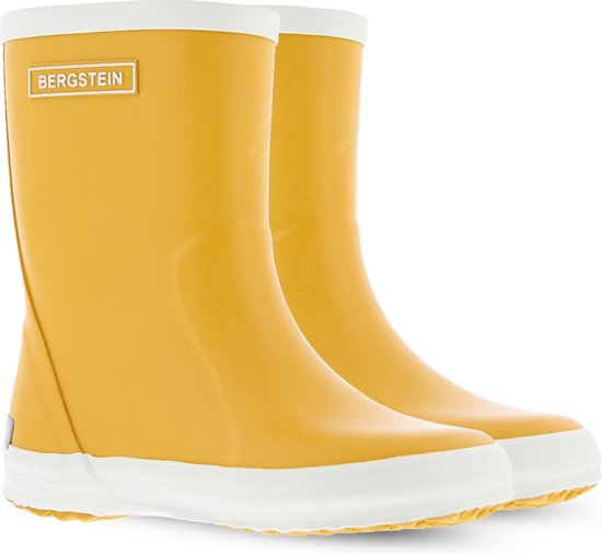 Foto: Bergstein rainboot regenlaarzen unisex junior ocher maat 26