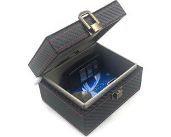 Viatel Autosleutel RFID Antidiefstal - Keyless Entry - Signaal Blocker - Anti Diefstal - Anti Skim Autosleutel RFID Antidiefstal | RFID Luxe Carbon Box | Keyless Entry Beschermdoos | Makes Easy