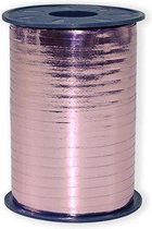 Lint Cadeaulint Polyband metallic roségoud (5mmx250m)