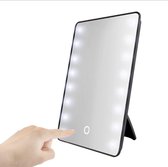 Make up spiegel - spiegel - mooi - schoonheid - led - lamp - sensor - automatisch - 16 leds - cosmetica - touch - screen- Duurzaam