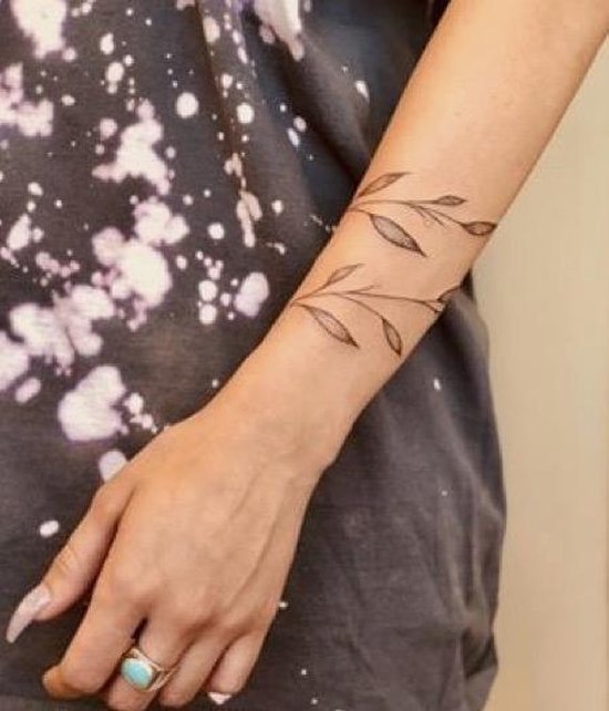 GetGlitterBaby® - Henna Plak Tattoos / Tijdelijke Tattoo / Nep Tatoeage / Fake Temporary Tattoo / Festival Tattoes / Temporary Face Body Glitter Tattoo Sticker - Dreamer