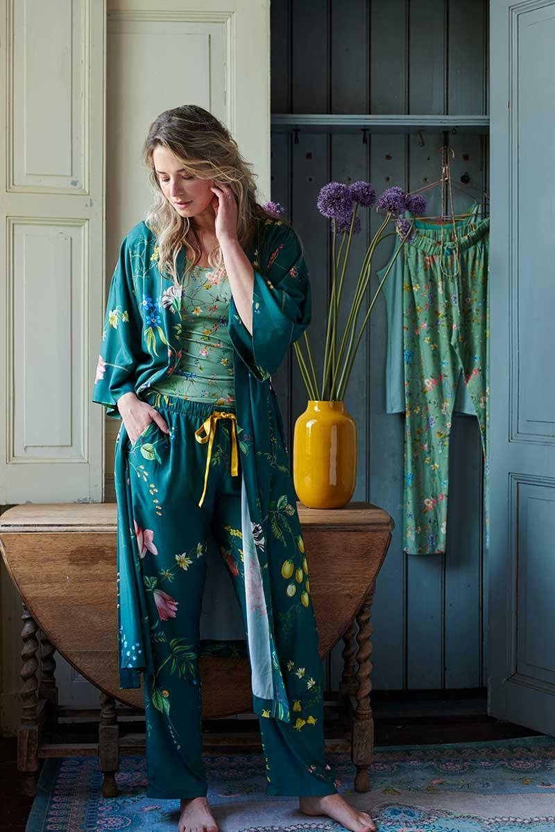 Kimono | Pip Studio | Maat L | Kaftan | Ochtendjas | Kamerjas | Noelle  Fleur Grandeur... | bol.com