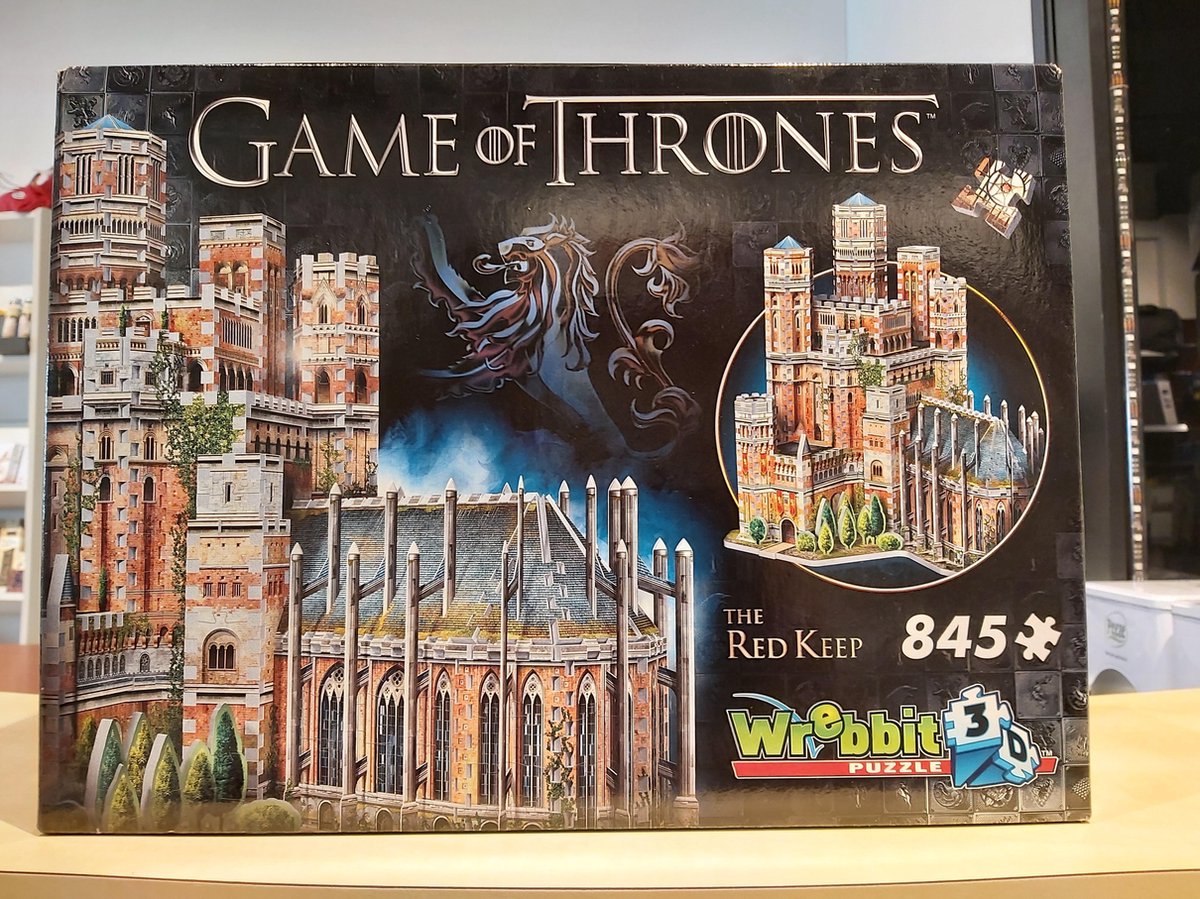 Wrebbit 3D Puzzle Game of Thrones The Red Keep bol