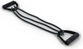 eSAM® Expander - Resistance Bands - Weerstandband - Fitness elastiek - Zwart - zware weerstand - Heavy - met 3 tubes