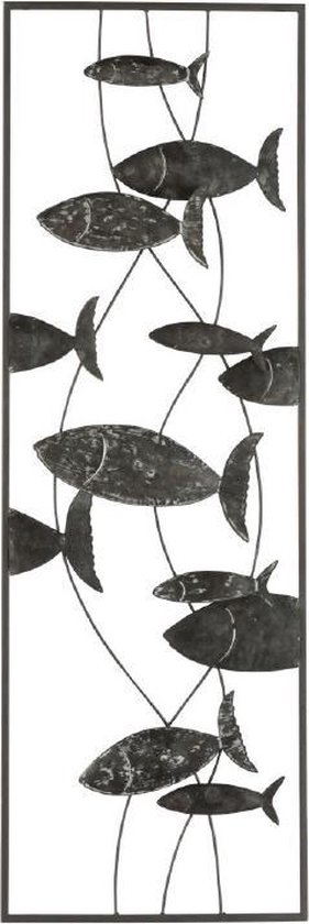 Vissen met wanddecoratie J-Line | bol.com