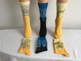 Vincent van Gogh Sokken - Kunst sokken - Katoenen Sokken 3 paar - Maat 36-41