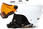 Tenson - Core - Skihelm - Met Vizier - Wit - Maat L