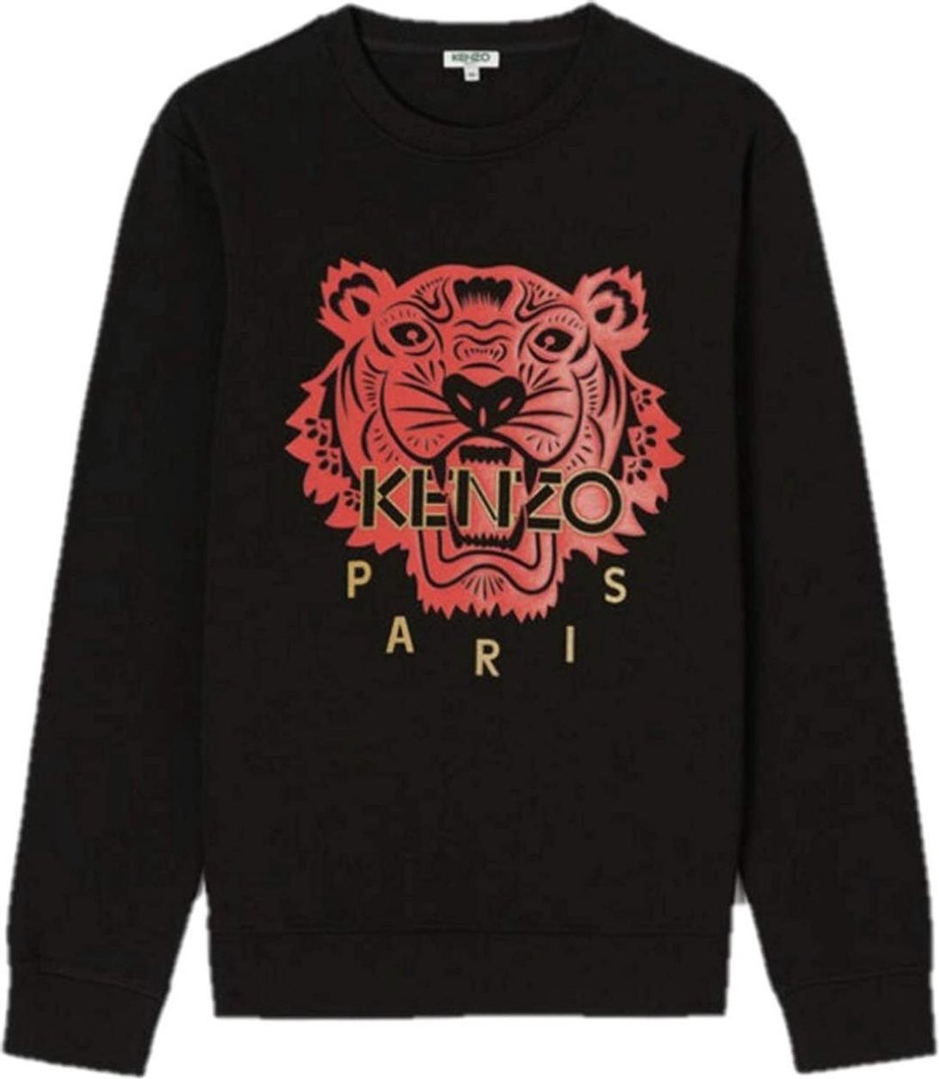 Kenzo Sweater Tiger Zwart Maat: S | bol