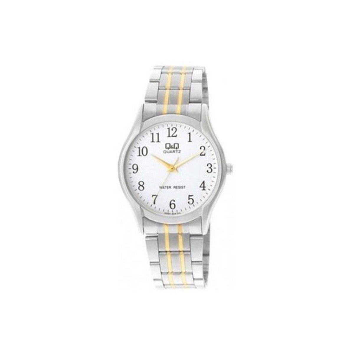 QQ Heren horloge Zilverkleurig-goudkleurig Q550-404Y