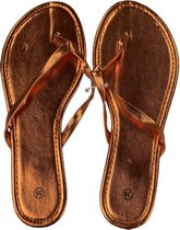 Slippers JOELLE - Brons - Maat 36