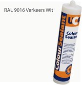 Acrylaat Kit - ColorSealant - Overschilderbaar - CS4242 - RAL 9016 Verkeers Wit - 310ml koker