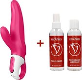 Satisfyer Vibrator Mr. Rabbit Roze Voordeelpakket