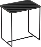 WELD & CO – GRID 02 Side Table – Rechthoekige zwart metalen bijzettafel – 30x40xH40cm