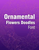 Ornamental Flowers Doodles Font