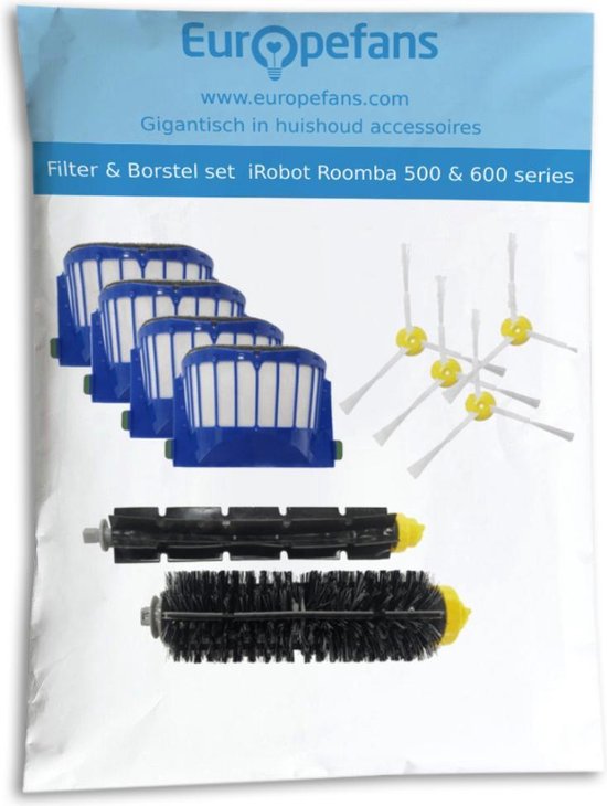 Vervanging set voor iRobot Roomba 600 610 620 630 640 650 660 595 585 565  564 552 kit | bol.com