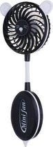 YLM-05 draagbare desktop USB handheld mini opvouwbare ventilator (zwart)