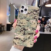 Schokbestendig IMD Camouflage TPU-beschermhoesje voor iPhone 11 Pro Max (groen)