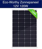 Eco-Worthy | Zonnepaneel | 12 V - 120 W | Camper, boot, schuur |