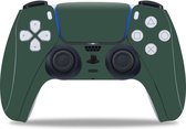 Plain Green - PS5 controller skin - Sticker geschikt voor de PS5