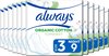 Always Cotton Protection Ultra Night - Maat 3 - Voordeelverpakking 12 x 9 Stuks - Maandverband Met Vleugels