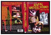 4 dvd Box Set Alpha Blue Archives: Brutal Underground Vol. 2