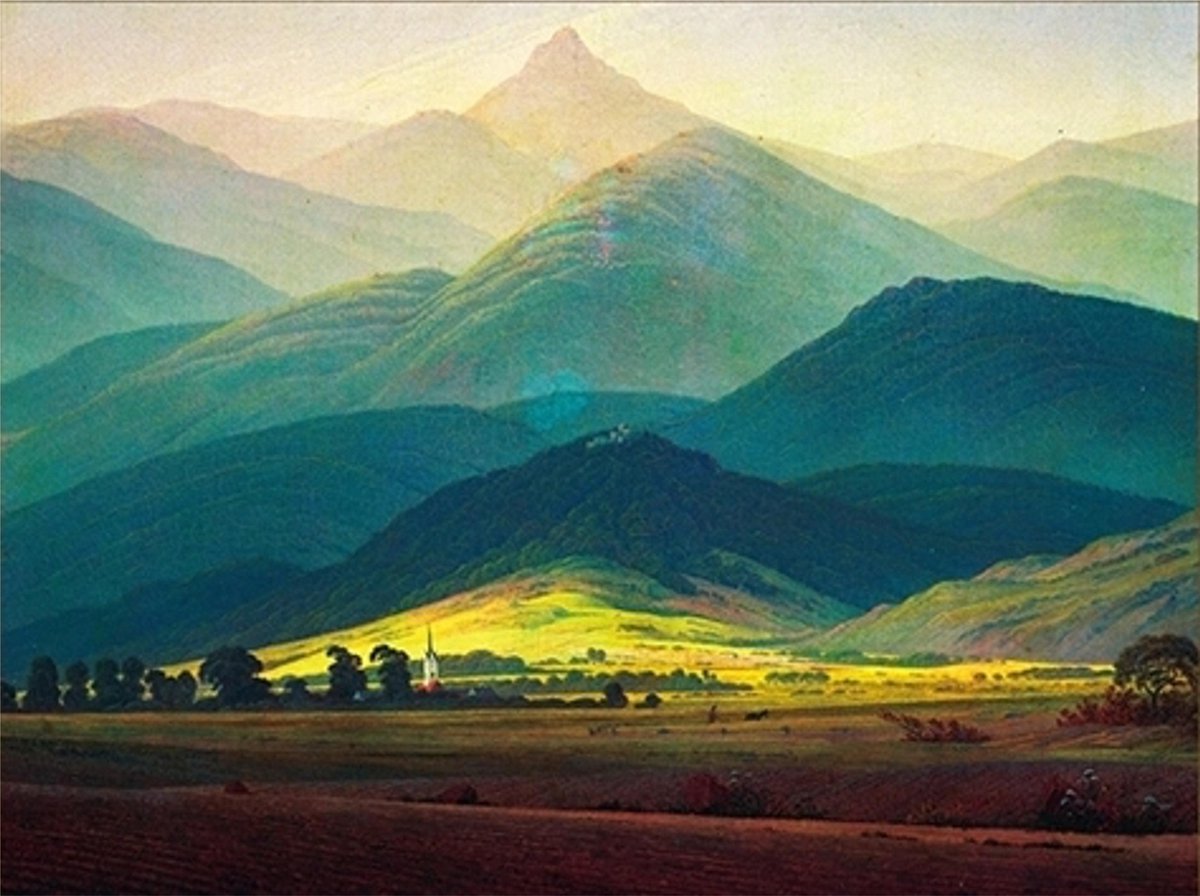 Paint by Number - Schilderen op Nummer - Eastern Terraces - paintbynumber.eu