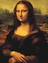 Paint by Number - Schilderen op Nummer - Mona Lisa, Leonardo da Vinci - paintbynumber.eu
