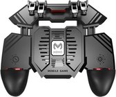 DrPhone GX7 Mobiele Game Controller - 4 Triggers [6 Vingerbediening] - Shooter Trigger Koelventilator - Power Bank (1200 mAh)