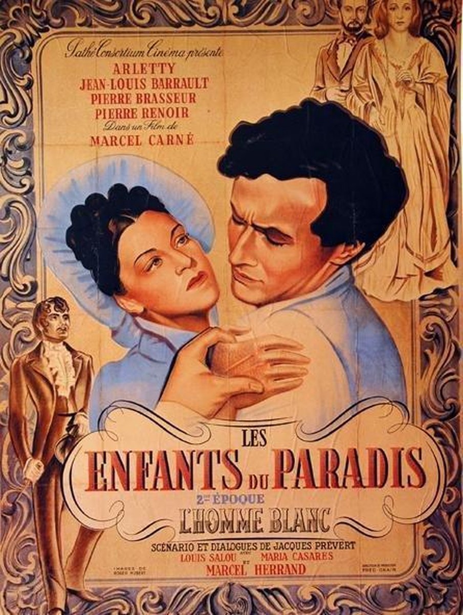 Catch Projecten Klassieke filmposter - Les Enfants du Paradis Kleur
