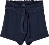 Name it short meisjes - donkerblauw - NKFfeefee - maat 140