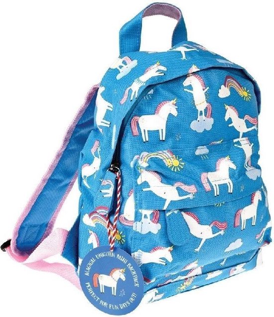 Foto: Rex london mini rugtas peuter rugzak backpack magical unicorn eenhoorn 28x21x10cm 5ltr