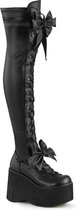 Demonia Plateau overknee Laarzen -35 Shoes- KERA-303 US 5