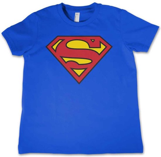 Merchandising SUPERMAN - T-Shirt KIDS Shield Blue (8 Years)