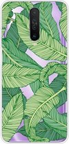 Voor Xiaomi Redmi K30 schokbestendig geverfd transparant TPU beschermhoes (bananenblad)