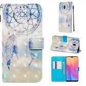 Voor Xiaomi Redmi 8A 3D Schilderen Horizontale Flip Leren Case met Houder & Kaartsleuf & Portemonnee & Lanyard (Dream Windgong)