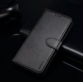 Voor Huawei P40 Pro GUSSIM zakelijke stijl horizontale flip lederen tas met houder & kaartsleuven & portemonnee (zwart)