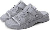 Casual Trend Mesh Slijtvaste strandschoenen voor heren (kleur: grijs, maat: 40)