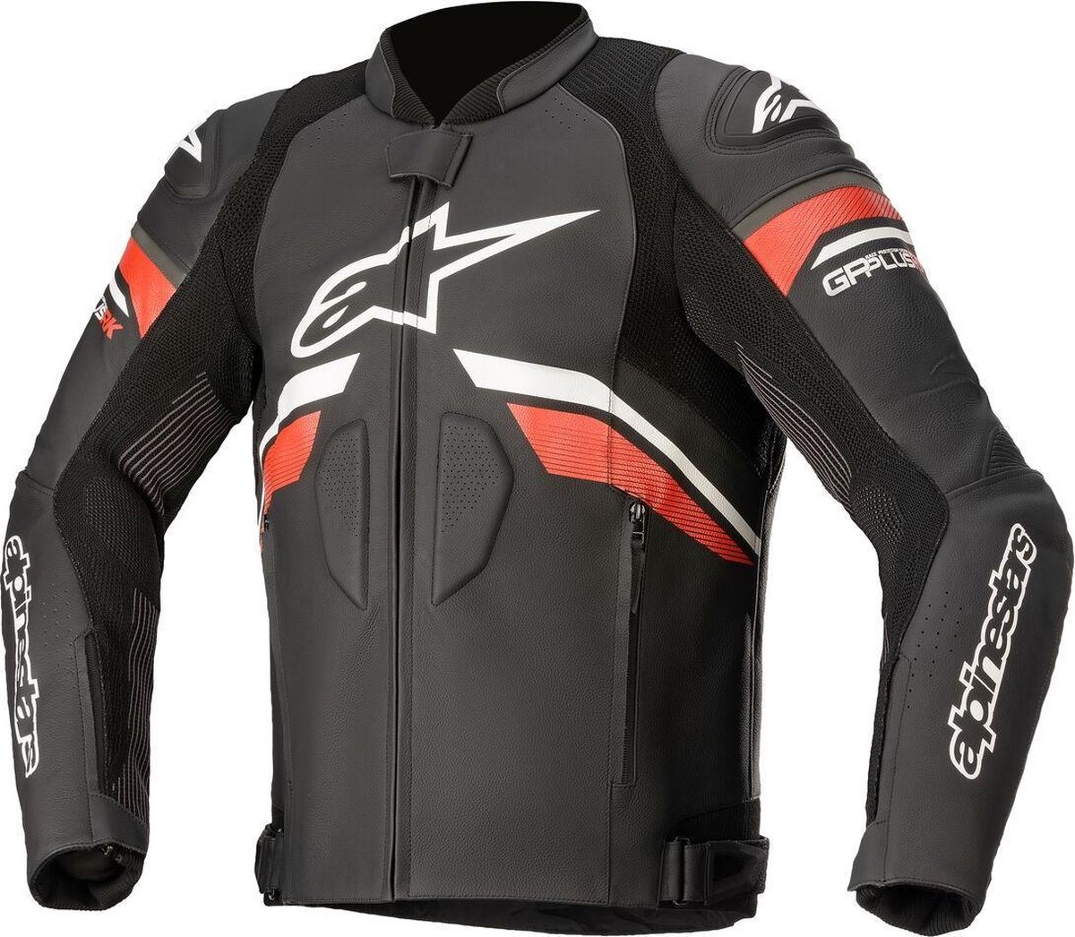 Alpinestars GP Plus R V3 Rideknit Black White Bright Red 50