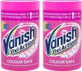 Vanish - Oxi Action - Vlekverwijderaar - Pink - 2 x 600 gr - Voordeelverpakking