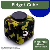 Fidget Cube "Camo Groen" - Friemelkubus - Speelgoed - Anti Stress - 5 Jaar - 6 Jaar - 7 Jaar - 8 Jaar - Montesorri Speelgoed