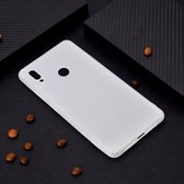 Voor Huawei Honor Note 10 Candy Color TPU Case (wit)