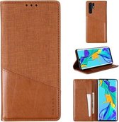 Voor Huawei P30 Pro MUXMA MX109 Horizontale Flip Leren Case met Houder & Kaartsleuf & Portemonnee (Bruin)