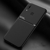 Voor vivo Y95 / U1 Classic Tilt Strip Grain Magnetisch Schokbestendig PC + TPU-hoesje (zwart)