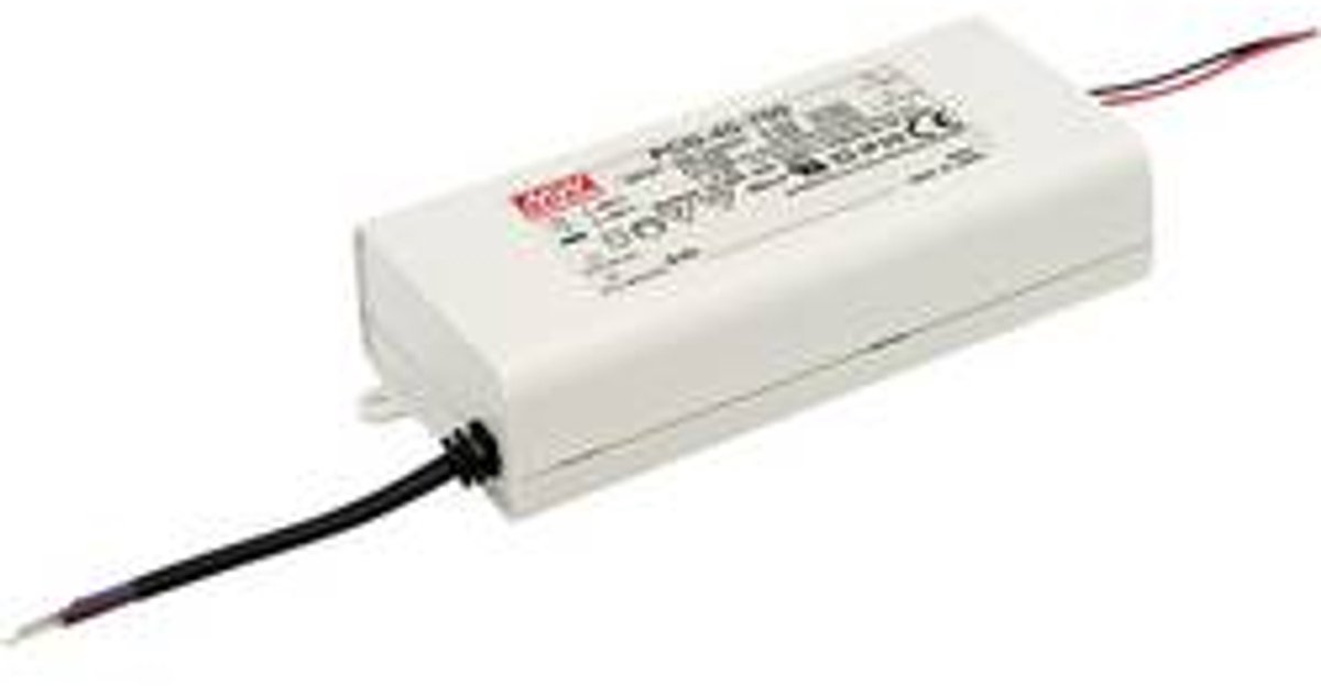 Mean Well PCD-40-700B LED-driver Constante stroomsterkte 40 W 0.7 A 34 - 57 V/DC Dimbaar, PFC-schakeling, Overbelasting